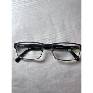FGX EYEWEAR MM1031 GUNMETAL 53/19/140 FLEX HINGE EYEGLASSES FRAME Only Black